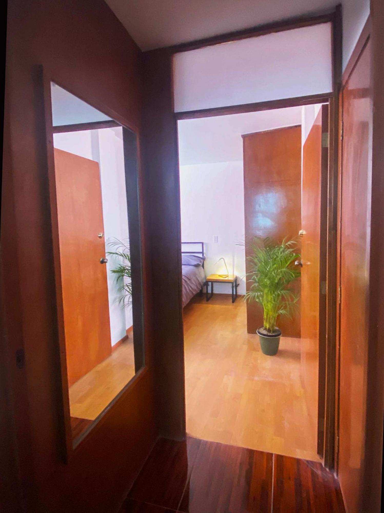Central & Cozy Studio With Rooftop View 1 メキシコシティ エクステリア 写真